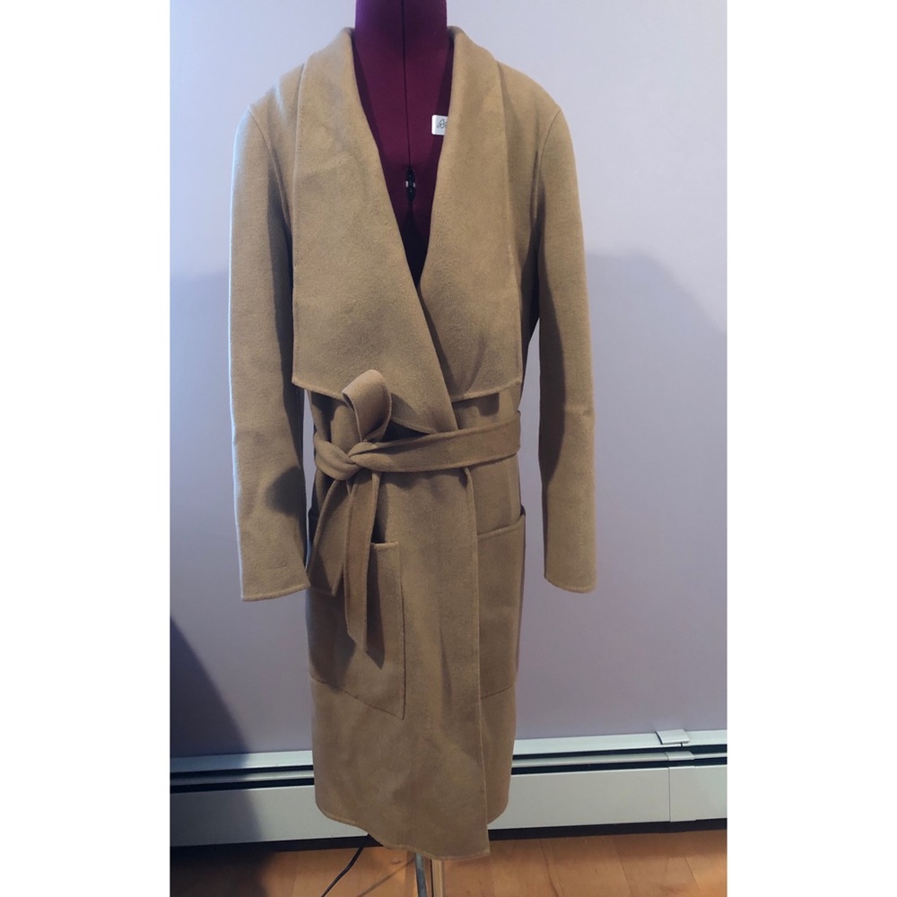 Joseph double faced wool/cashmere trench NWOT